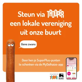 Een goed doel steunen via Superplus?